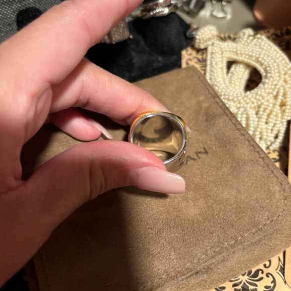 New silver gold ring - Picture 5 of 9